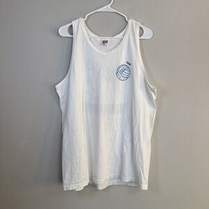 Vintage 1992 First Place  Volley Ball Tournament Tank Top Large Dig Or Die